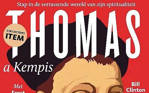 De cover van de glossy ”Thomas". De glossy verschijnt in april. Beeld Boekencentrum Uitgevers