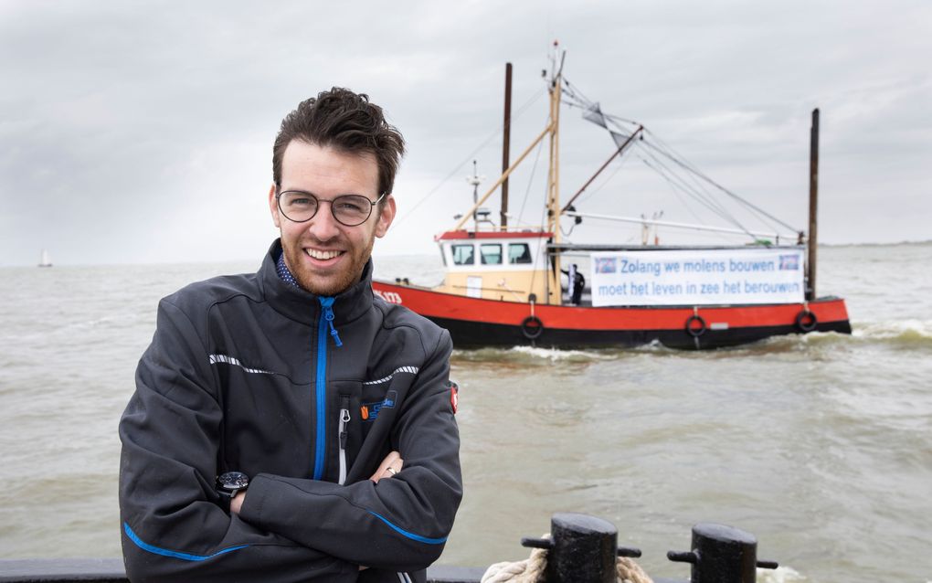 SGP-lijsttrekker Nathanaël Middelkoop. beeld RD