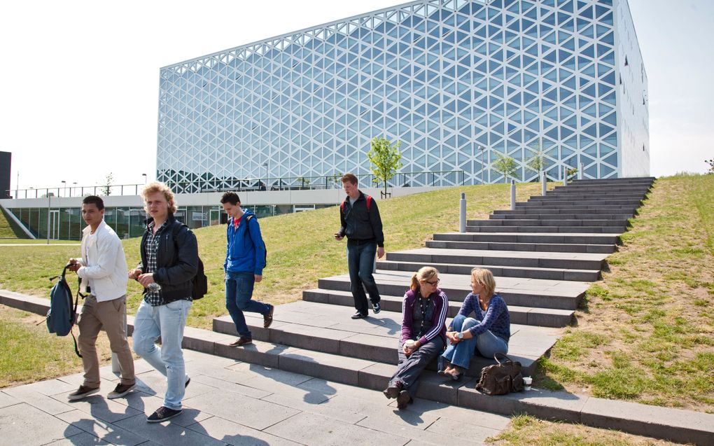 Gebouw X van hogeschool Windesheim in Zwolle. beeld ANP