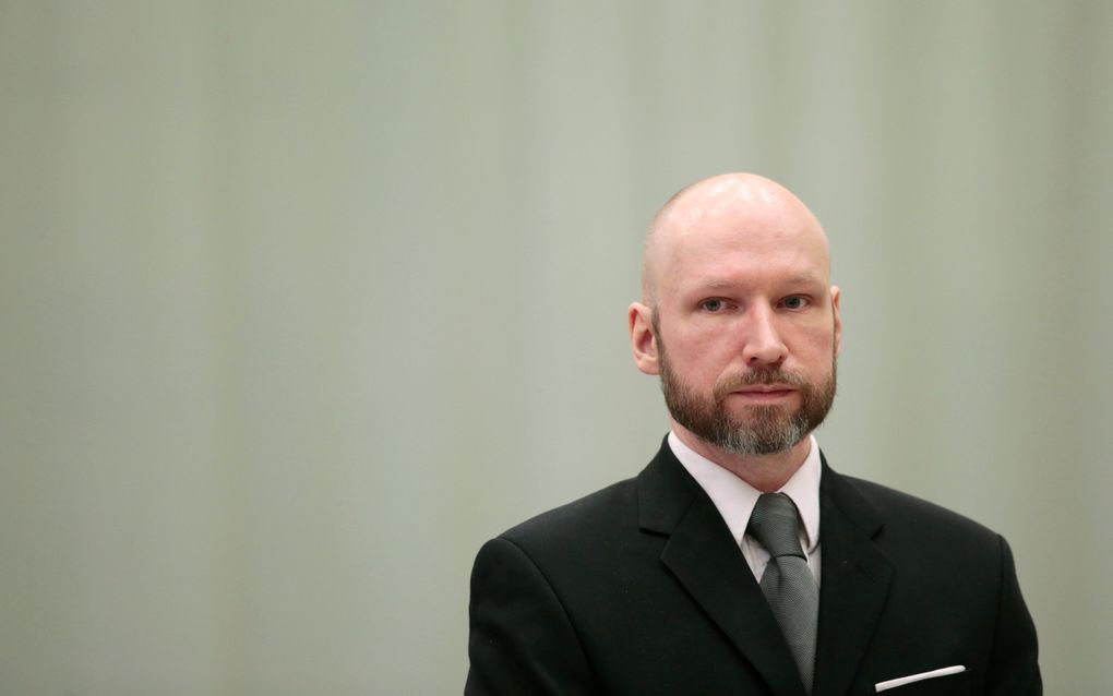 Breivik. beeld EPA