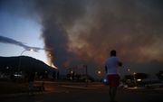 Bosbranden op het Franse eiland Corsica. beeld AFP