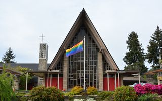 Methodistenkerk in Seattle, VS. beeld Wikimedia/Joe Mabel