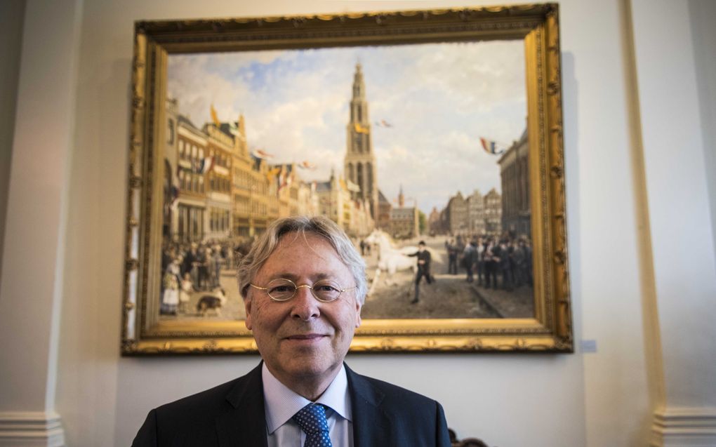 Burgemeester Den Oudsten van Groningen. beeld ANP