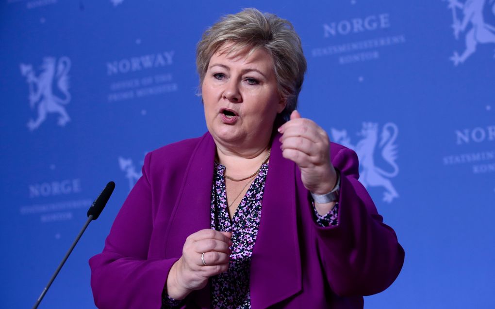 Solberg. beeld EPA