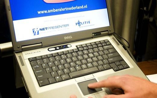 Ruim 200.000 personen en organisaties hebben zich inmiddels aangemeld voor het landelijke alarmeringssysteem Amber Alert. Foto ANP