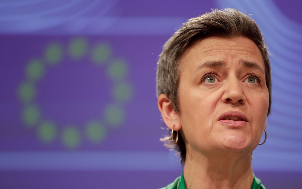 Margrethe Vestager. beeld EPA