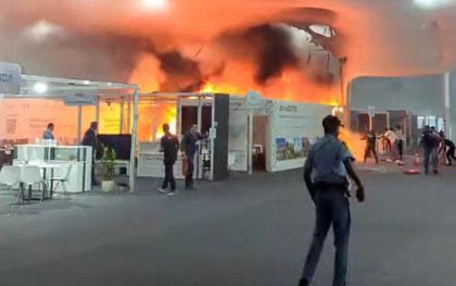 Brand uitgebroken bij klimaattop in Belém, locatie ontruimd