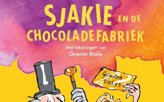 Gouden Boek voor ”Sjakie en de chocoladefabriek” van Roald Dahl