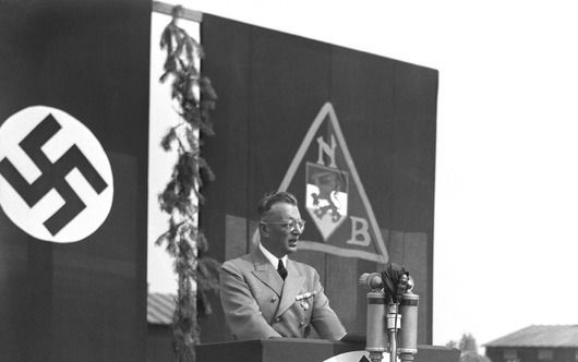 In Duitsland gaan stemmen op om de naar de Bondsrepubliek gevluchte Nederlandse nazimisdadiger Klaas Carel Faber alsnog te vervolgen of aan Nederland uit te leveren. Foto ANP