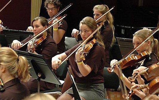 Het Amersfoorts Jeugd Orkest. Foto AJO