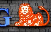 De nettowinst van bank en verzekeraar ING is in het eerste kwartaal van dit jaar gedaald met bijna 19 procent tot 1,54 miljard euro door onrust op de financiële markten en de zwakke dollar. Foto ANP