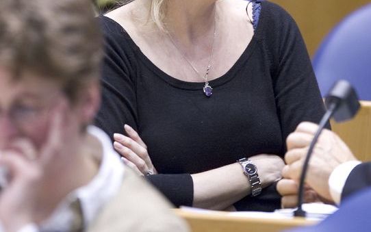 De SP in de Tweede Kamer wil een spoeddebat over kinderpornozaken die bij de politie op de plank blijven liggen. Foto ANP