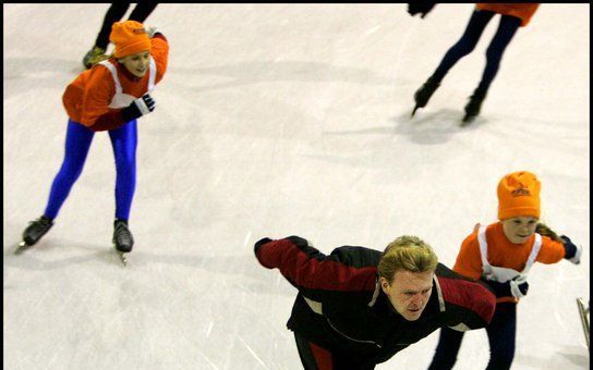 Prins Willem–Alexander in 2004 op De Uithof in Den Haag. Foto ANP