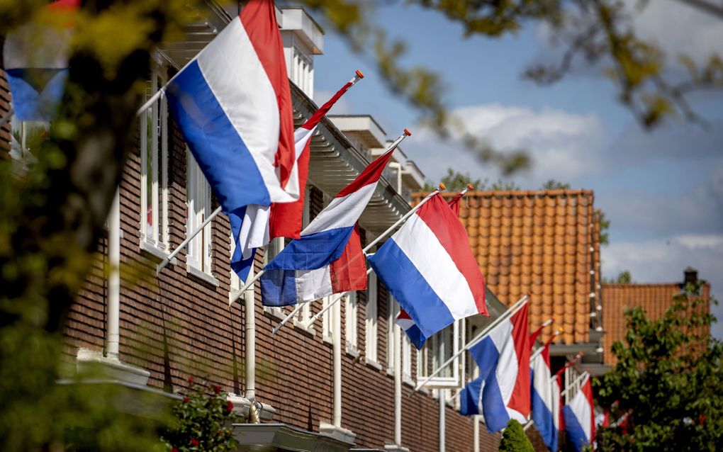 „De vrijheid die we vandaag vieren, kan uiteindelijk alleen blijven bestaan op grond van een geestelijke vrijheid die uitsluitend is te vinden bij de Waarheid.” beeld ANP, Koen van Weel