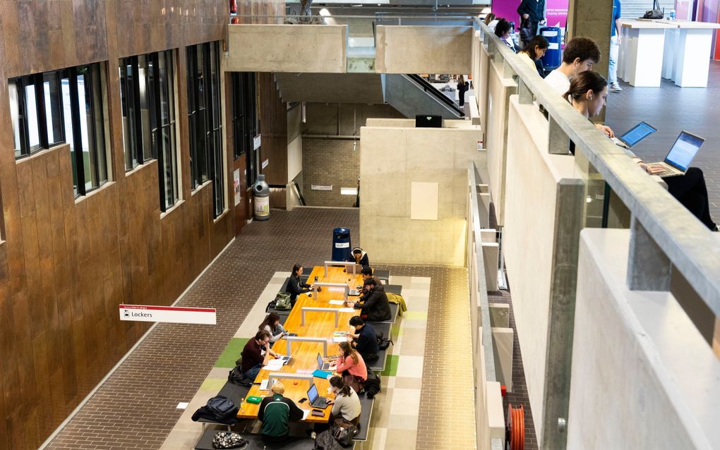 Studenten van de Vrije Universiteit in Amsterdam. beeld RD, Anton Dommerholt