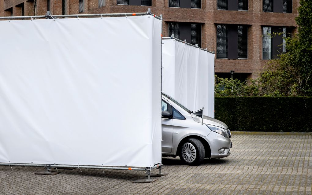 Het is opnieuw druk met overledenen die een gekoelde plek nodig hebben tot de uitvaart, meestal een periode van vijf of zes dagen. beeld ANP, Koen van Weel