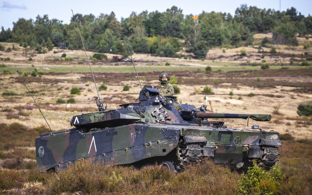 Een CV90. beeld ANP, VINCENT JANNINK