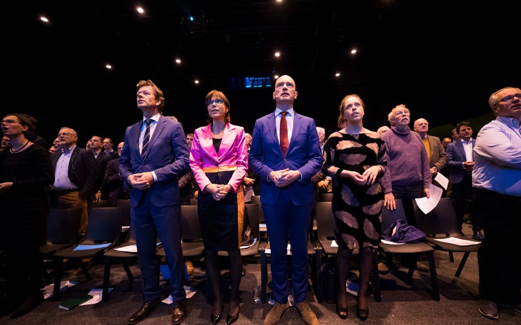 Partijcongres van de ChristenUnie in Nijkerk. beeld ANP