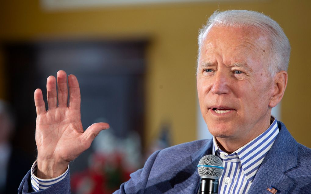 Joe Biden, voormalig vice-president van de VS. beeld EPA