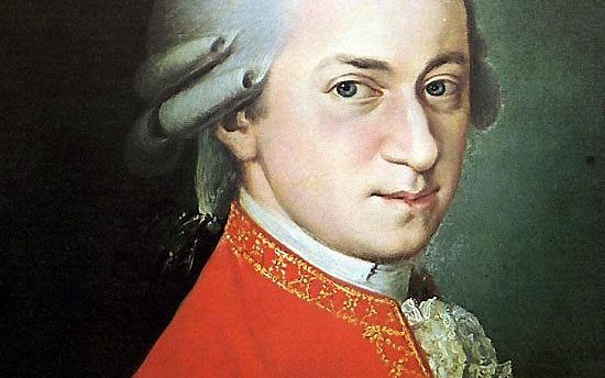 Portret van Mozart. beeld RD