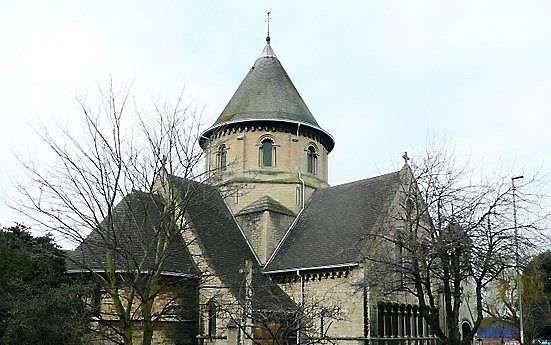 De St. Peter-church in Cheltenham. beeld Jonathan Billinger