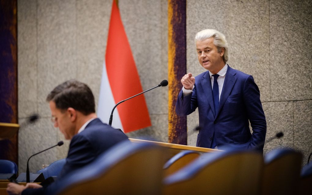 Wilders en Rutte. beeld ANP