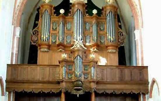 Het orgel in Noordbroek. Beeld Wikipedia