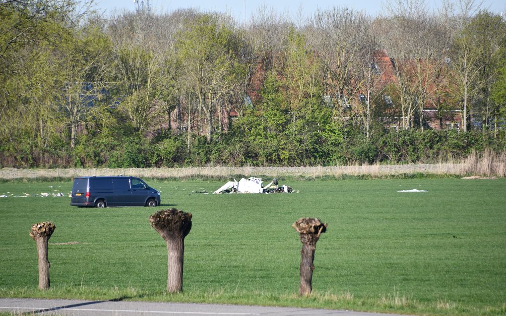 Sportvliegtuigje neergestort bij Zeeuws Ritthem, piloot verongelukt