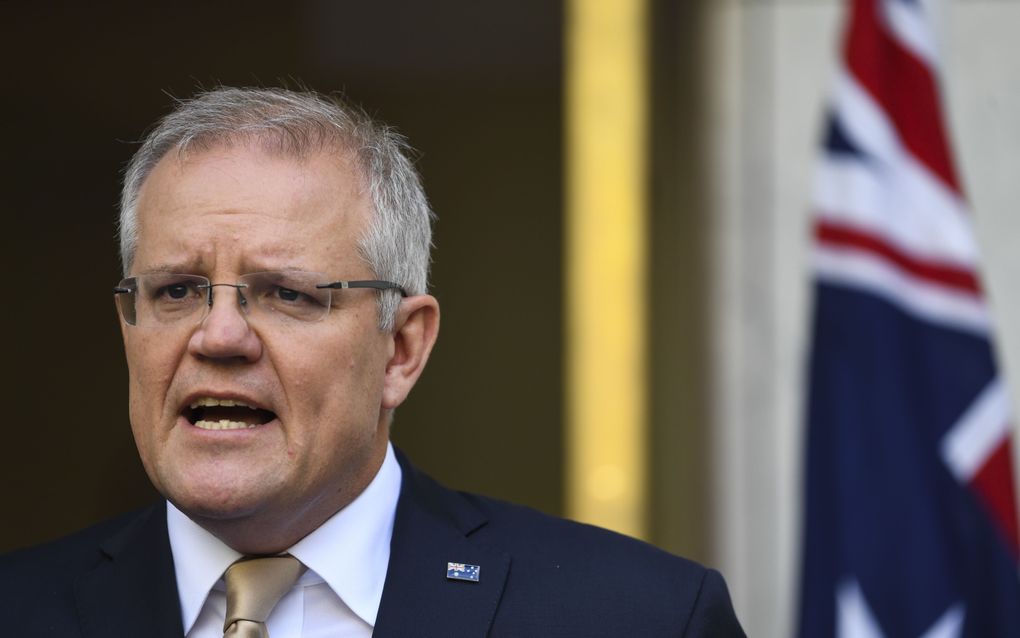 Scott Morrison. beeld EPA