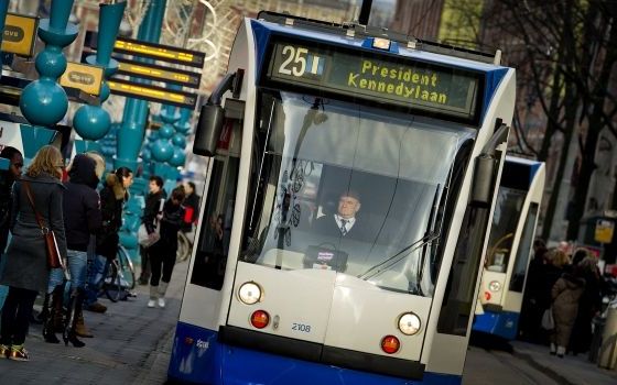 Tram in Amsterdam. Foto ANP