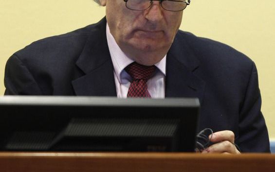 Radovan Karadzic, de 64–jarige vroegere politieke leider van de Bosnische Serviërs. Foto EPA