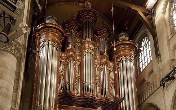 Het hoofdorgel van de Rotterdamse Laurenskerk. Foto RD, Henk Visscher.