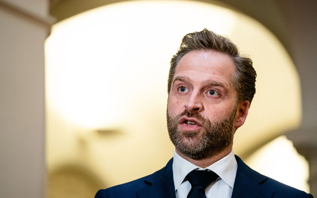 Demissionair minister Hugo de Jonge van Volksgezondheid, Welzijn en Sport. beeld ANP, Bart Maat