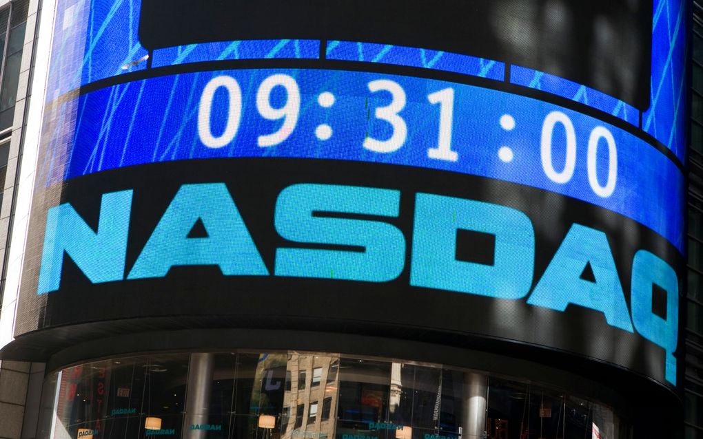 NEW YORK - De Nasdaq-index ging 1,1 procent terug, naar 2251 punten. Foto EPA