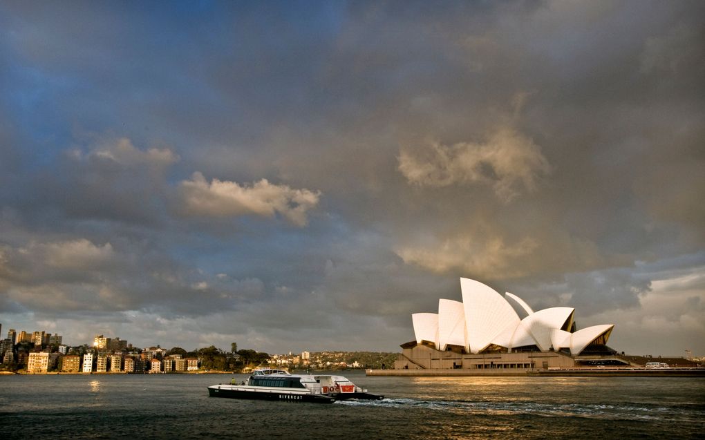 SYDNEY - Het Opera House in downtown Sydney. Foto ANP