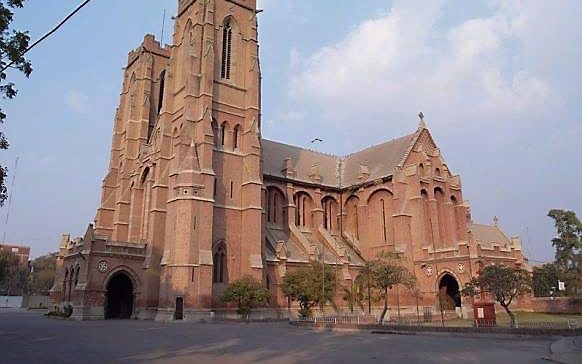 Kerkgebouw in de Pakistaanse stad Lahore. Foto RD