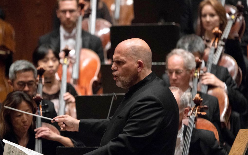 Musicus Jaap van Zweden. beeld AFP, Don EMMERT