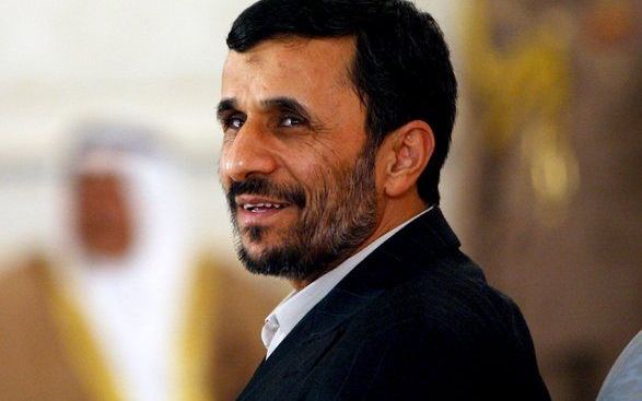 De Iraanse president Ahmedinejad. Israël blijft verontrust over de nucleaire bedoelingen van Iran. Foto EPA