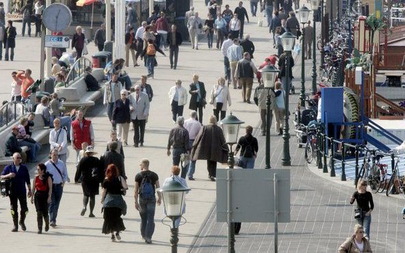 Er is bijna 11 miljoen beschikbaar voor het opknappen van de Scheveningse boulevard. Foto ANP