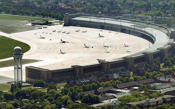 Tempelhof Airport in Berlijn. Foto EPA