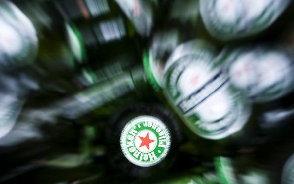 De Heineken-top heeft genoegen moeten nemen met een lagere bonus. Foto ANP