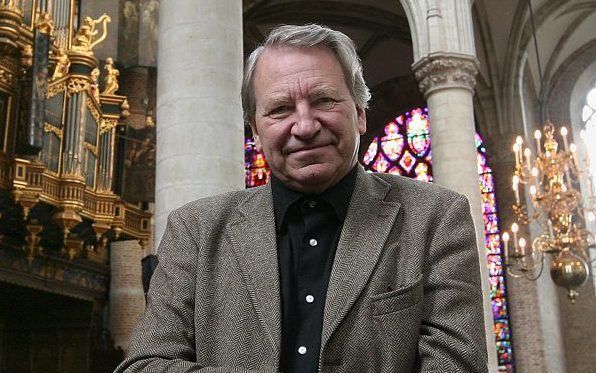 Kees van Eersel, voorheen organist van de Grote Kerk in Goes. Foto RD, Anton Dommerholt