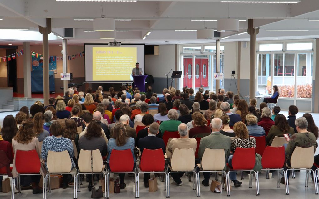 Stichting Gave hield zaterdag in Veenendaal een trainingsdag. beeld Huig de Koning