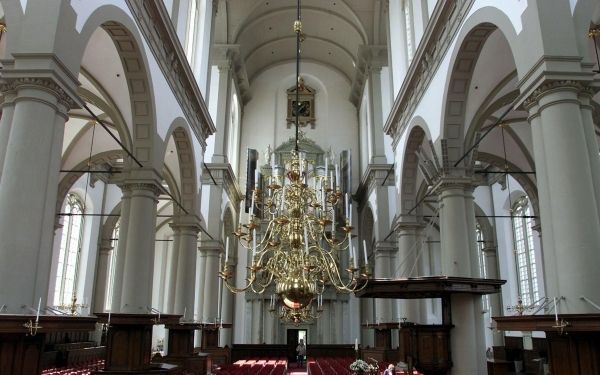 De Rijksdienst voor het Cultureel Erfgoed heeft dit jaar aan 421 rijksmonumenten in totaal 69 miljoen euro subsidie toegekend voor onderhoud en restauratie. Onder andere de Westerkerk in Amsterdam krijgt geld. Foto ANP