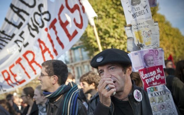 Blokkade grote Franse raffinaderij opgeheven. Foto EPA