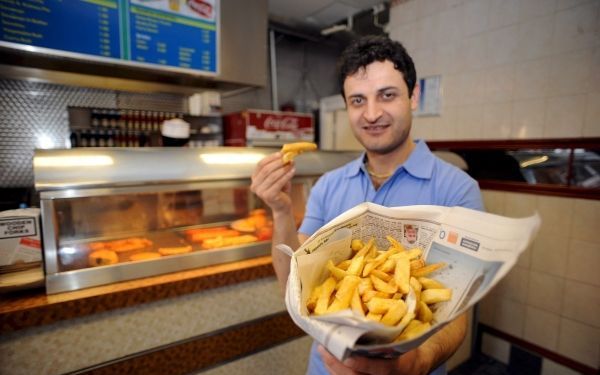 Brits menu geen obstakel meer voor toerist. Foto EPA