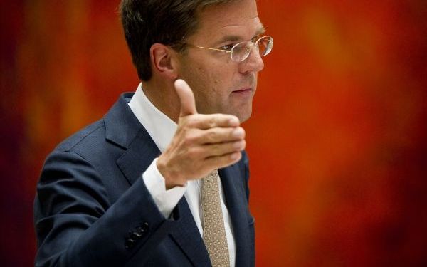 Rutte definitief niet naar G20. Foto ANP