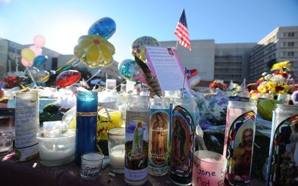 Herdenking van de Democratische politica Gabrielle Giffords. Foto EPA