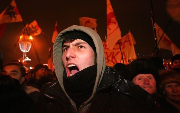 De presidentsverkiezingen in Wit-Rusland op 19 december werden gevolgd door protesten van burgers en een hevige reactie van de politie. De EU besluit binnenkort over een strategie. Foto EPA