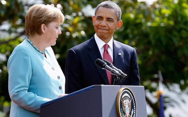 Merkel, Obama. Foto ANP